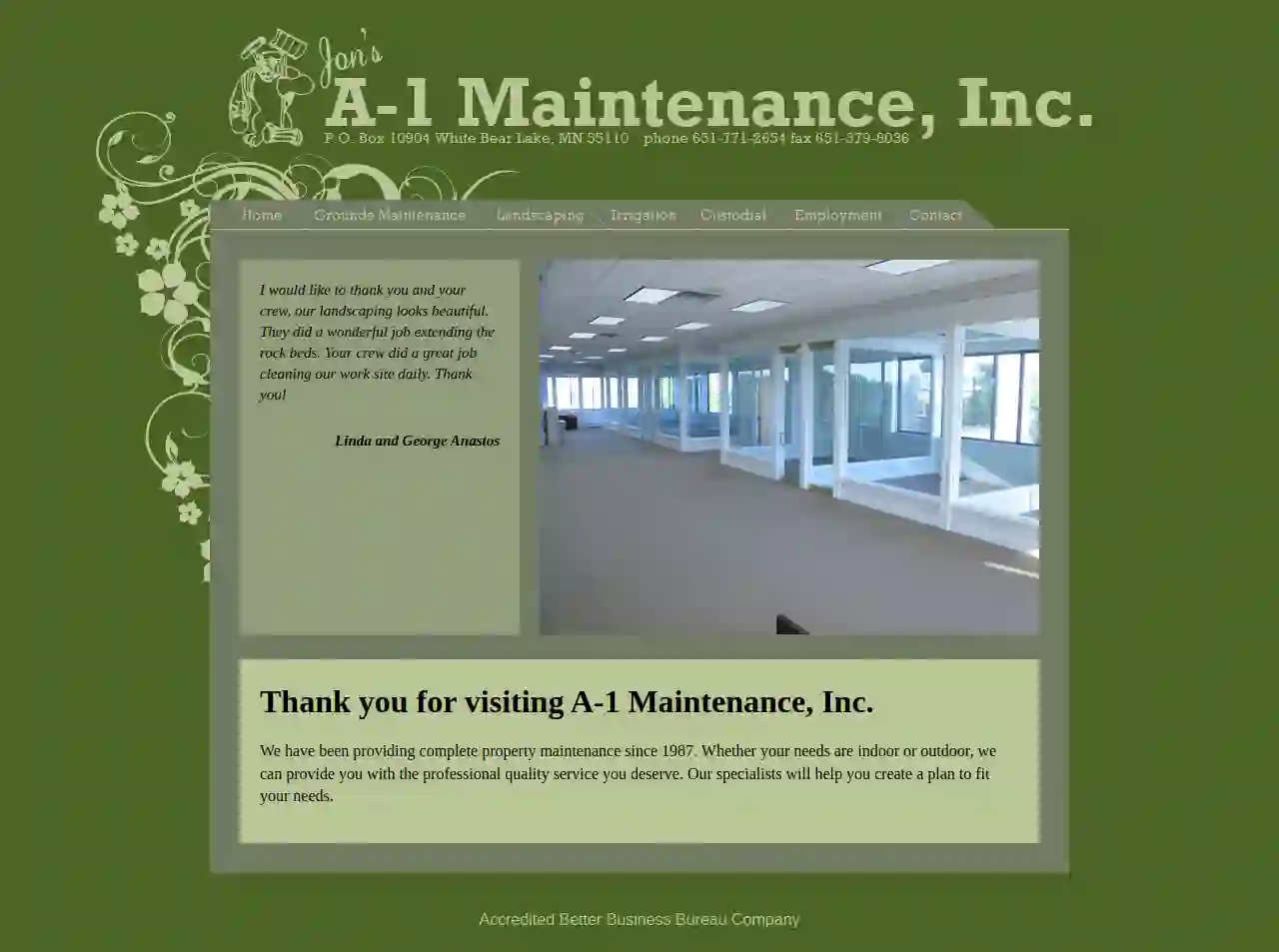 A-1 Maintenance, Inc.