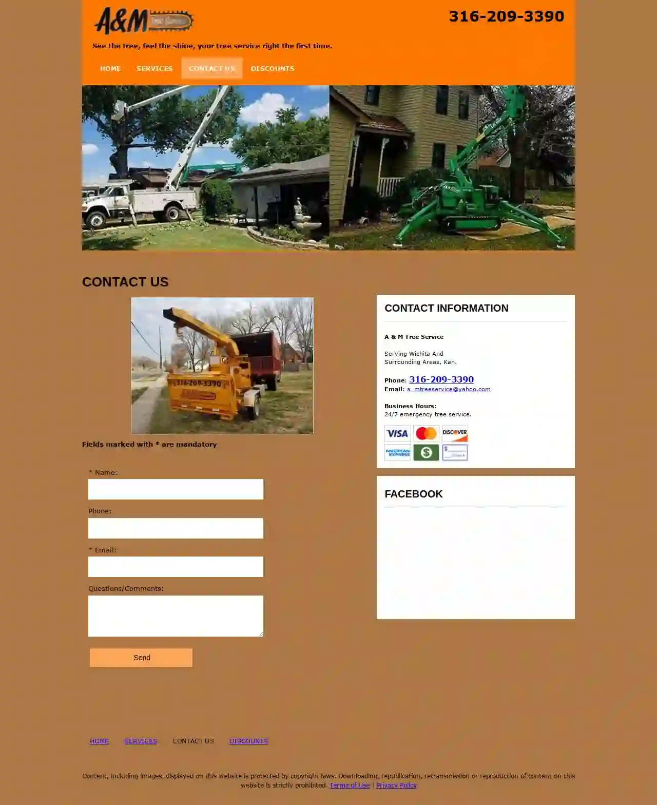 A & M Tree Service & Stump Grinding