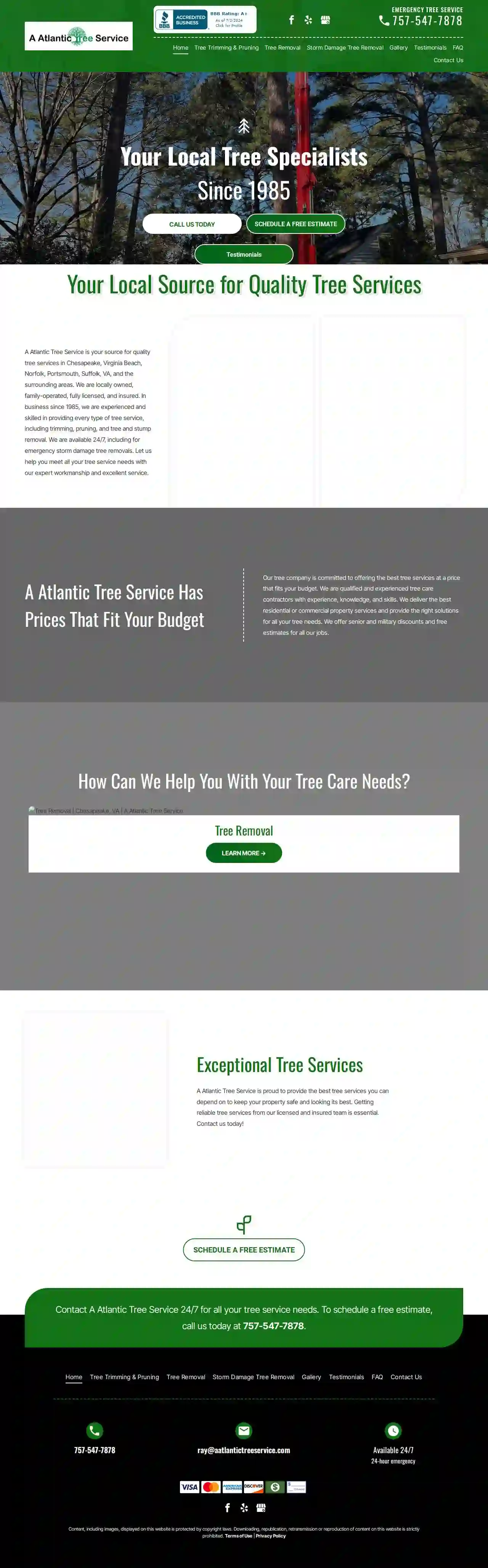 A Atlantic Tree Service