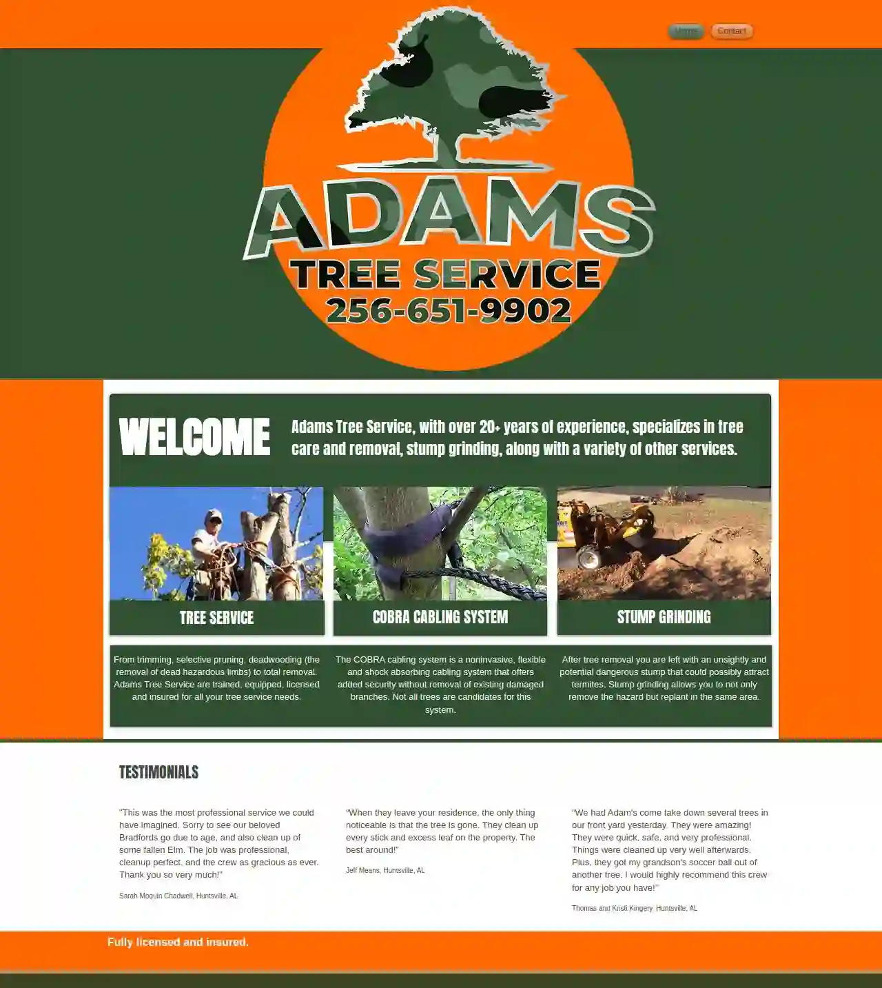 Adams Tree Services LLC