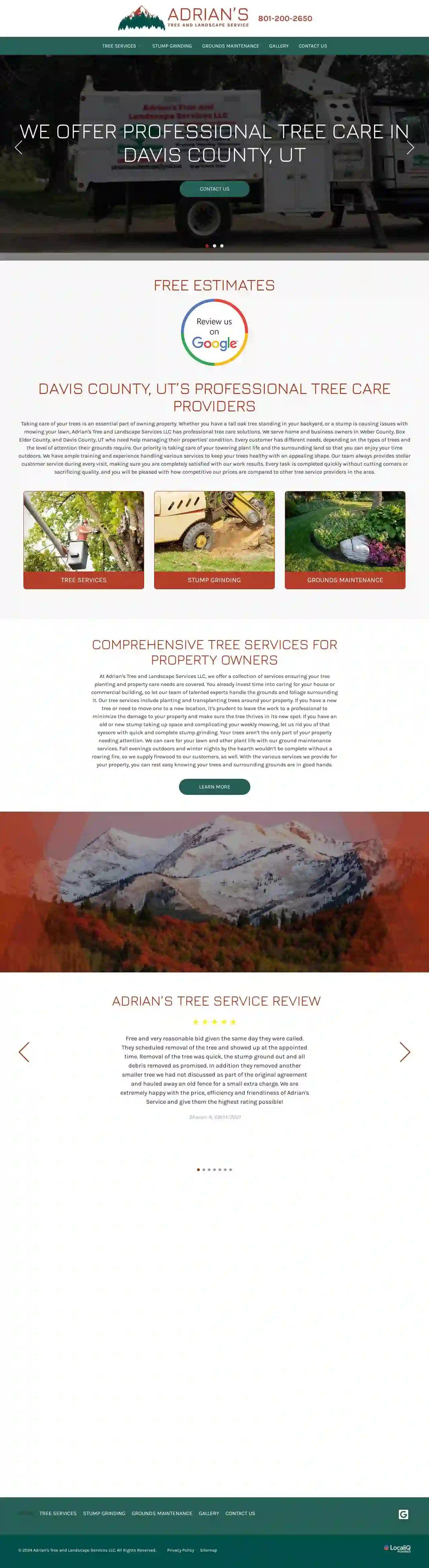 Adrian's Tree and Landscape Services