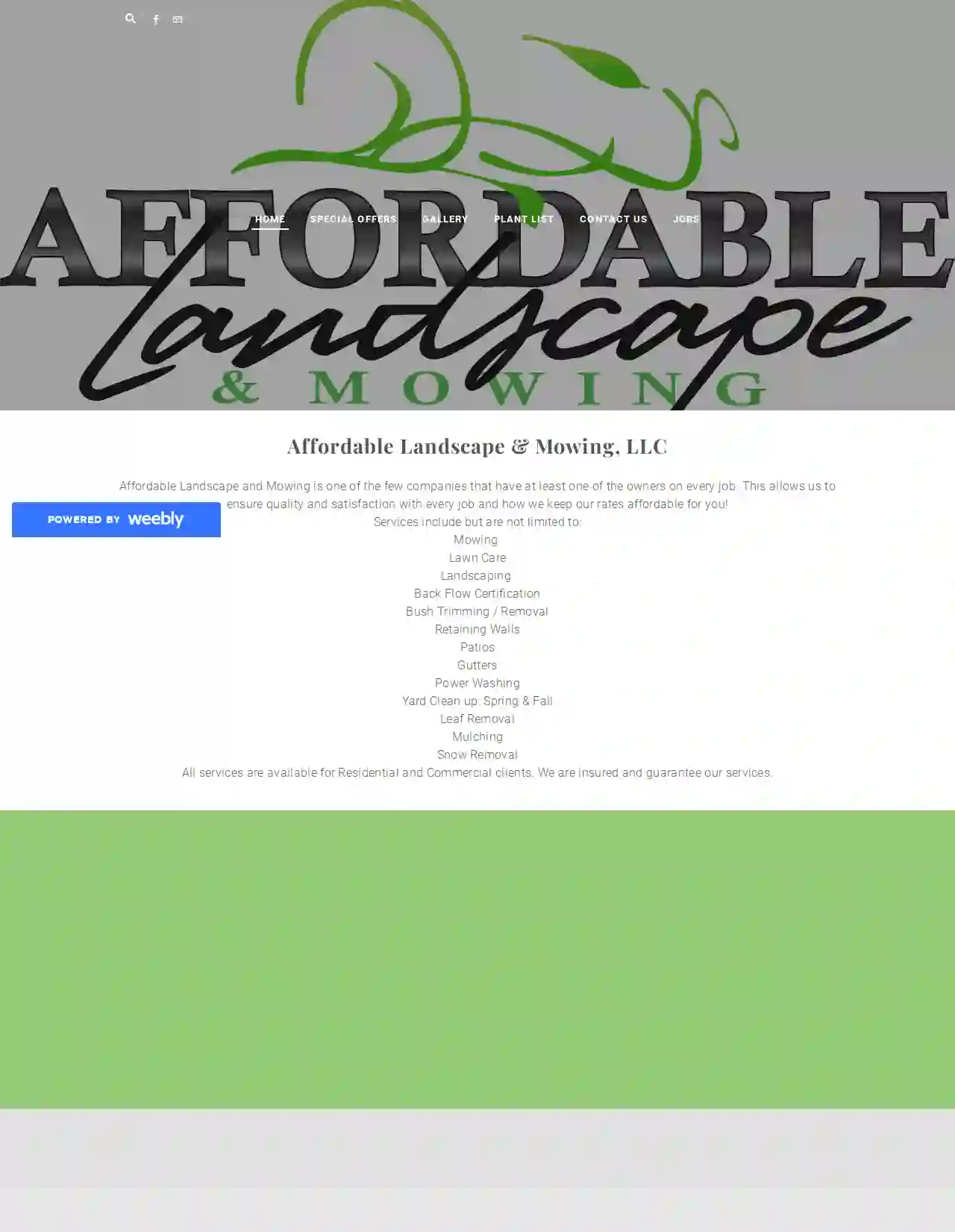 Affordable Landscape and Mowing, LLC