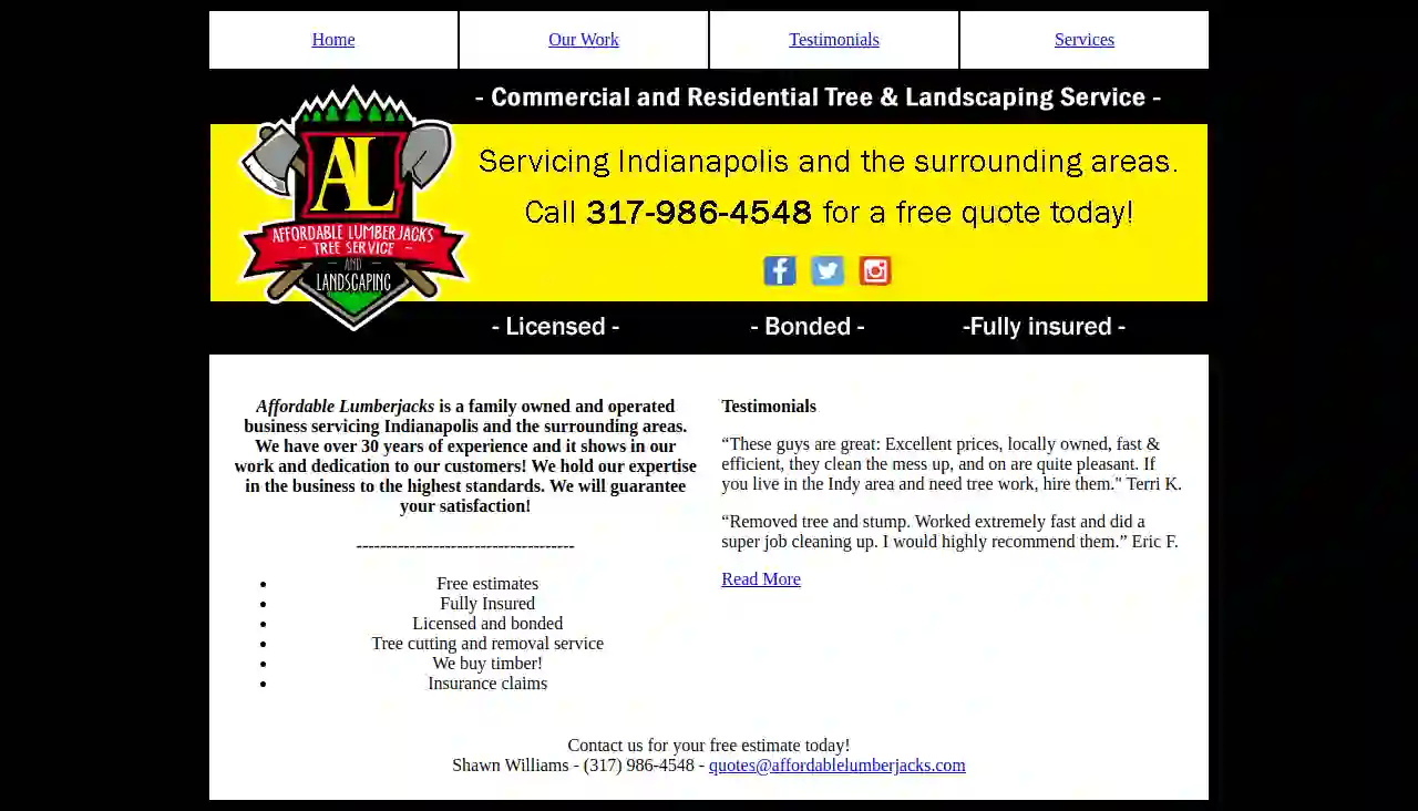 Affordable Lumberjacks Tree Service