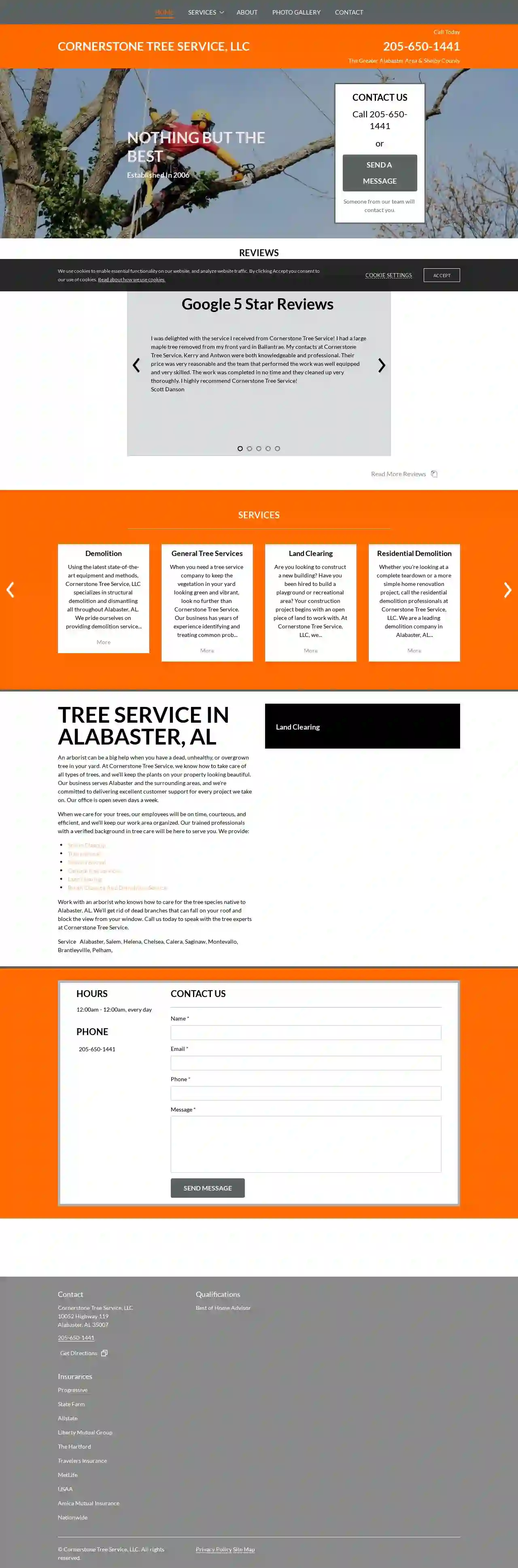 Cornerstone Tree Service, LLC