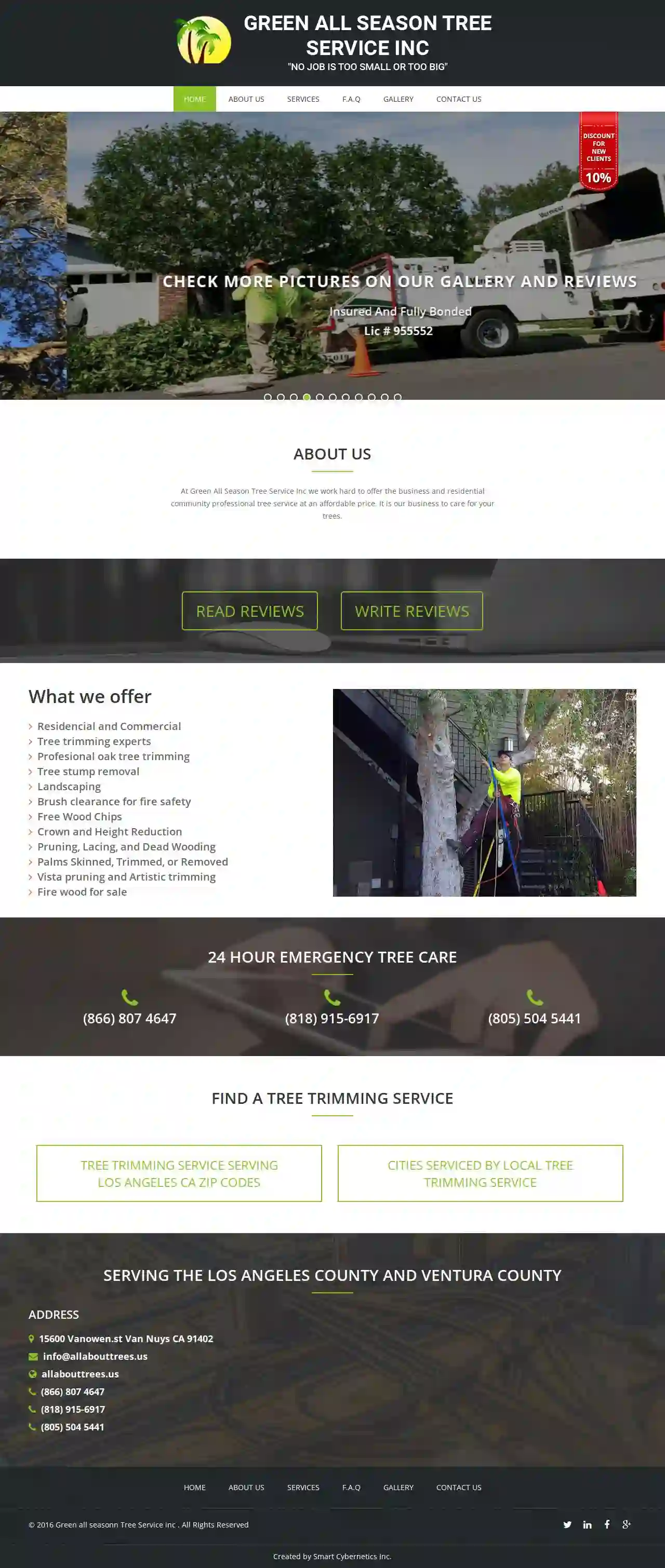 Green All Season Tree Service Inc