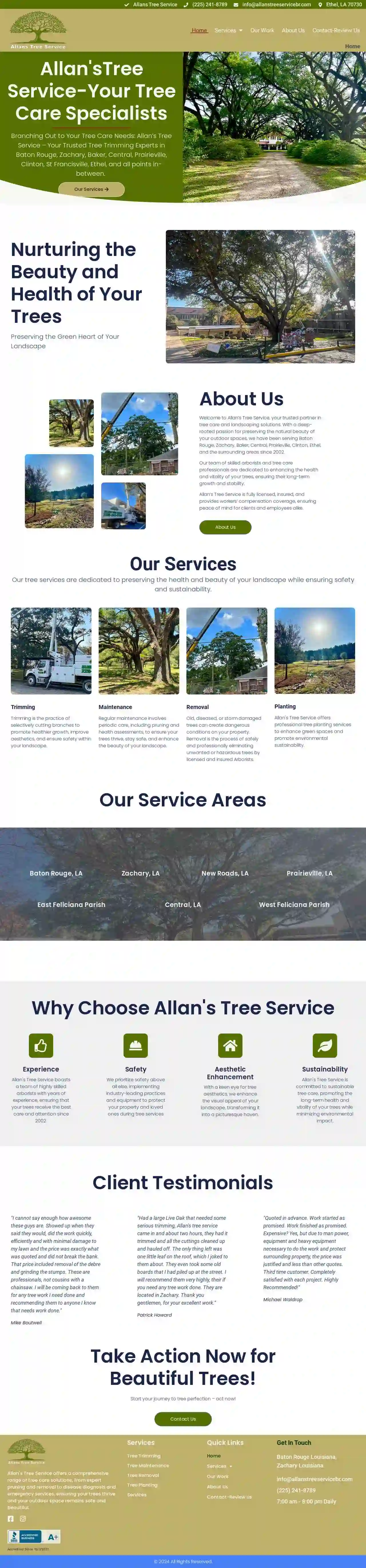 Allan's Tree Services