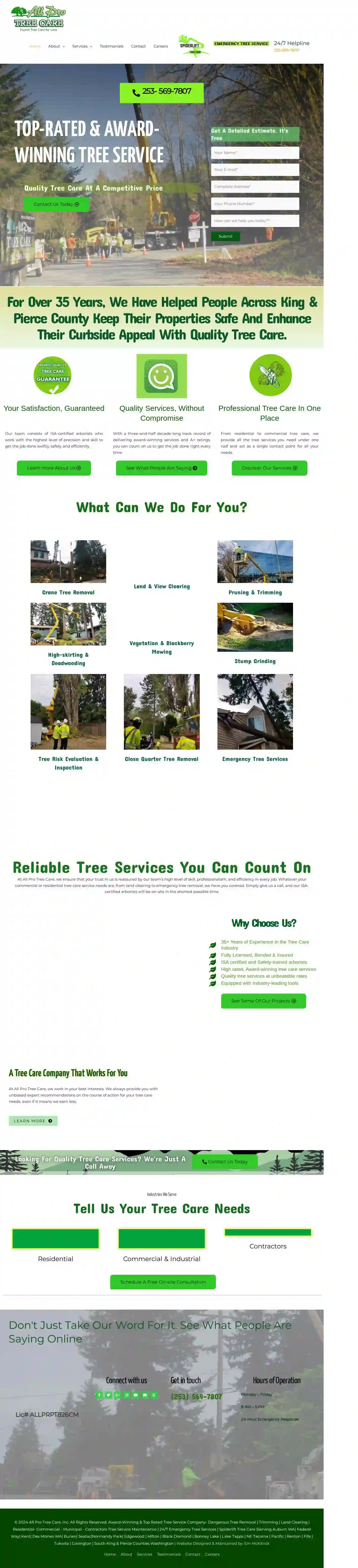 All Pro Tree Care