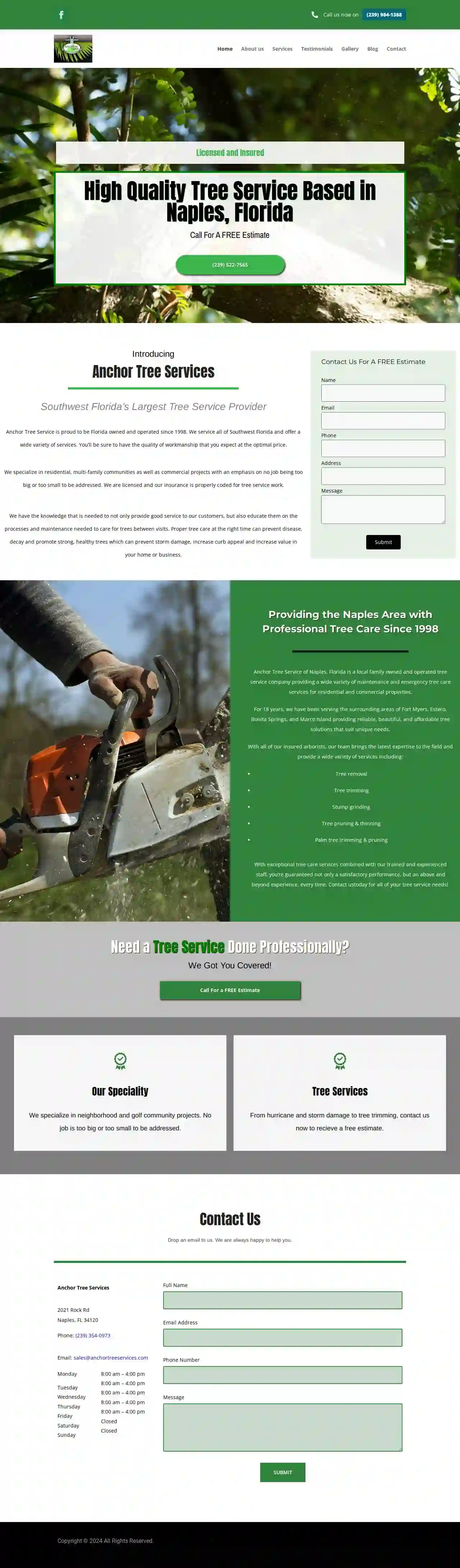 Anchor Tree Services