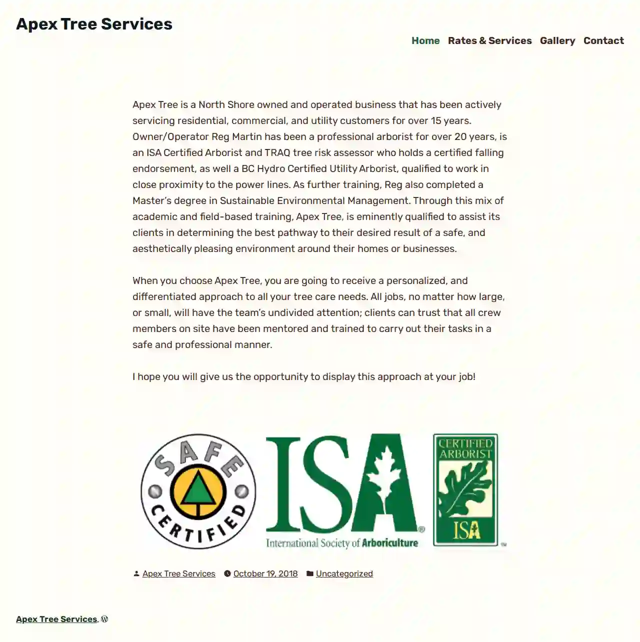 Apex Tree Services