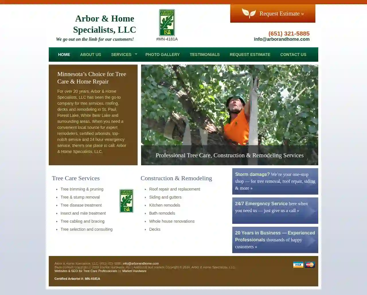 Arbor and Home Specialists