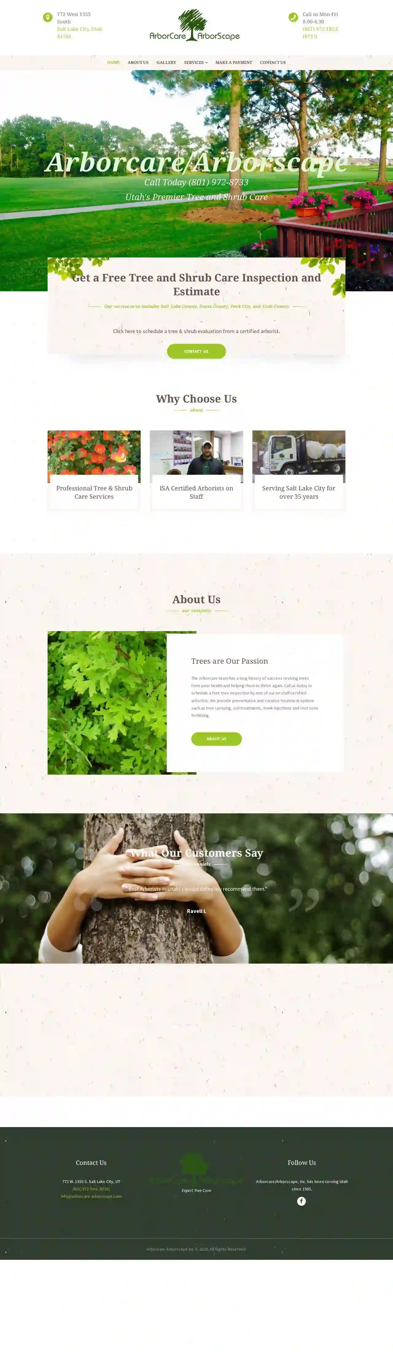 Arborcare-Arborscape, Inc.