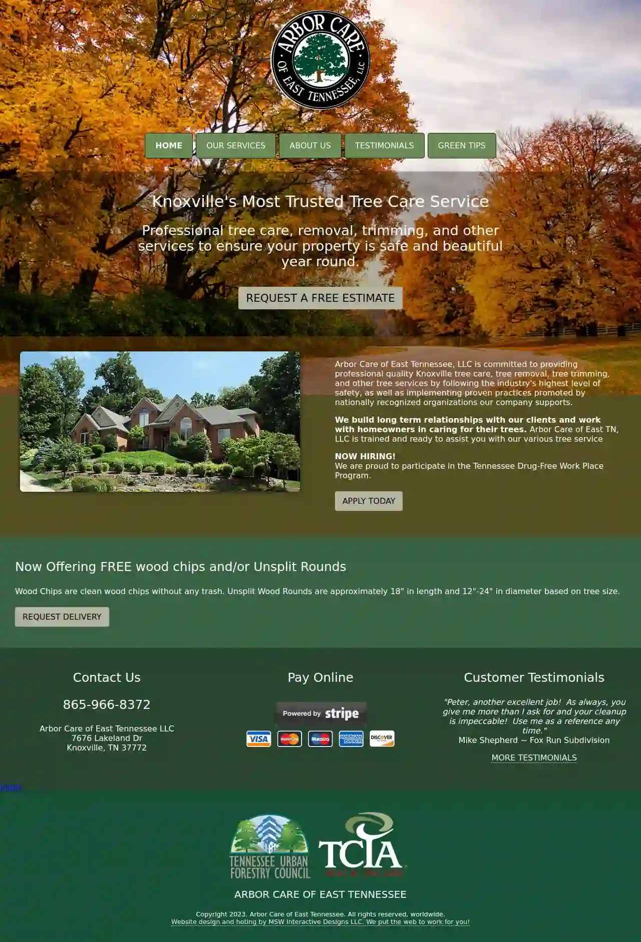 Arbor Care-East Tennessee LLC