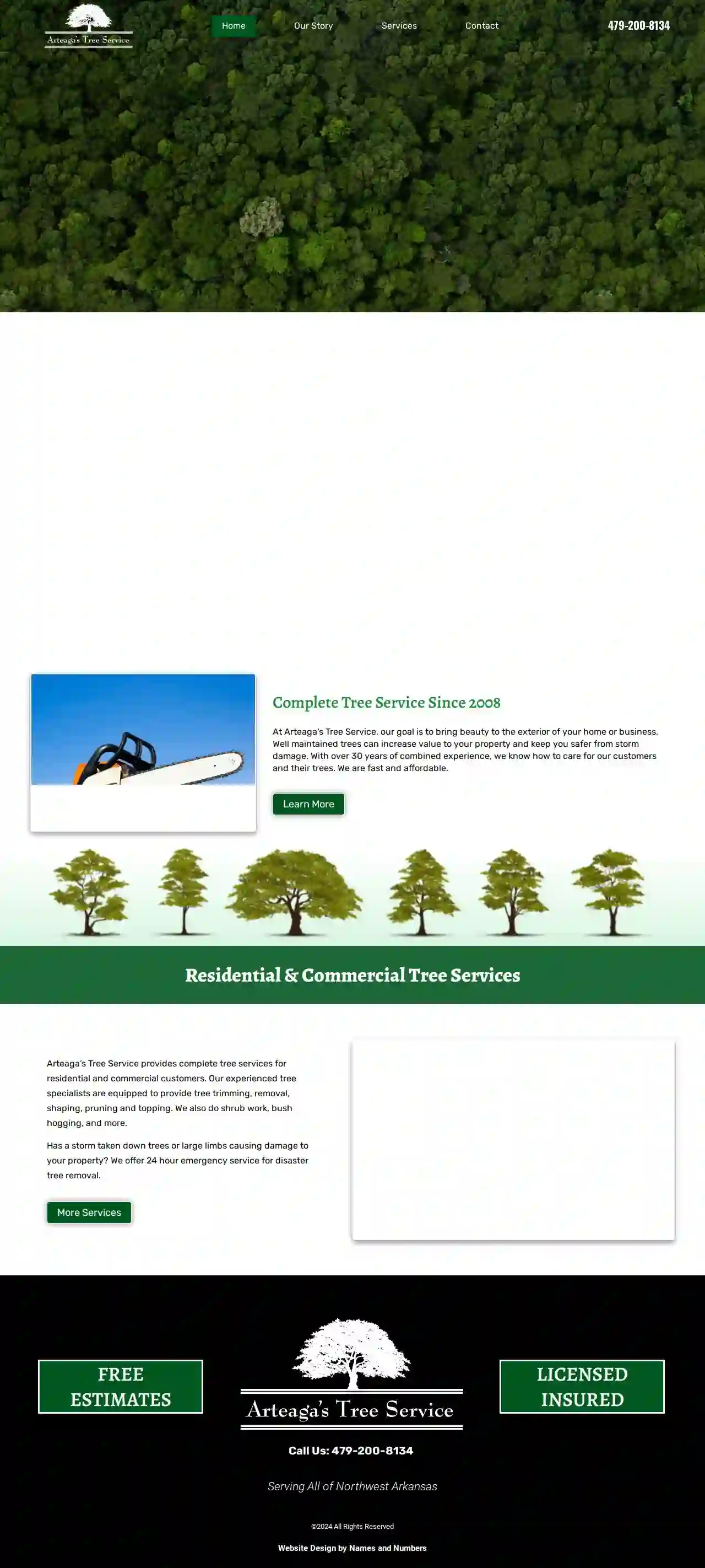 Arteaga's Tree Service