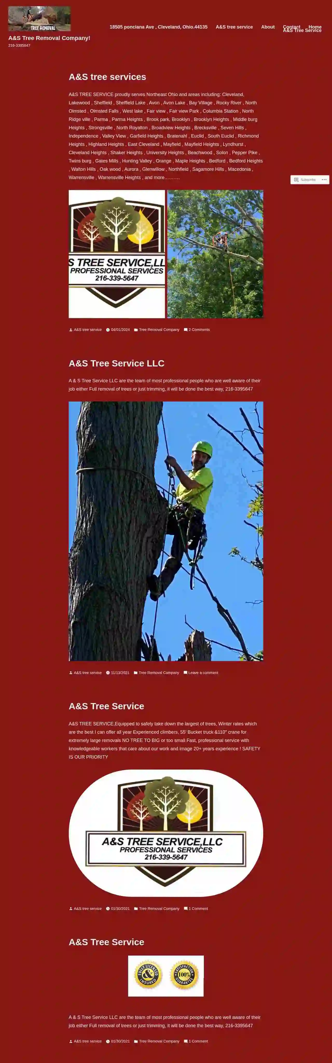 A&S TREE SERVICE,LLC