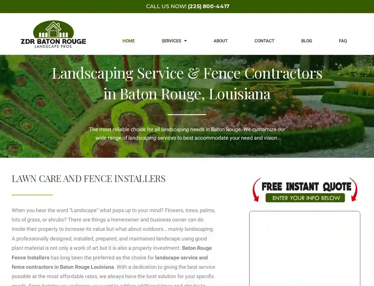 ZDR Baton Rouge Landscape Pros