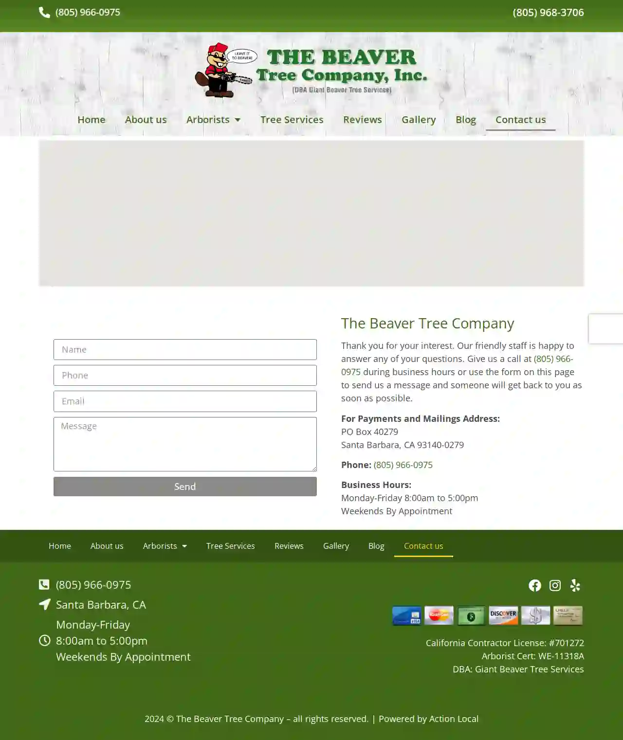 The Beaver Tree Co. inc. DBA Giant Beaver Tree Services