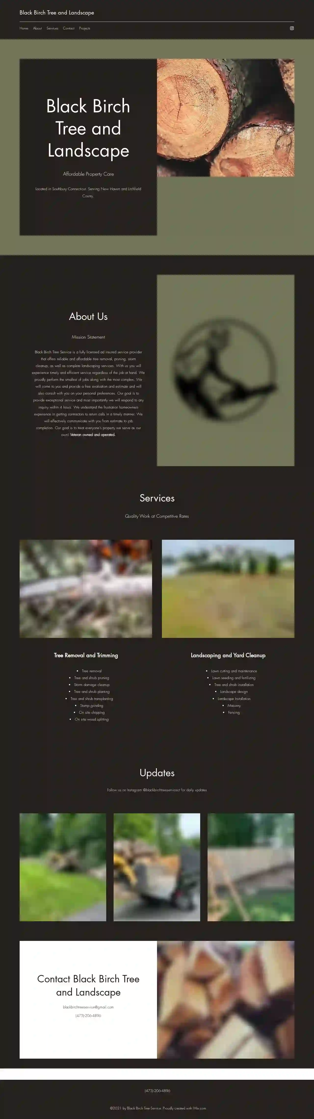 Black Birch Tree Service and Landscaping