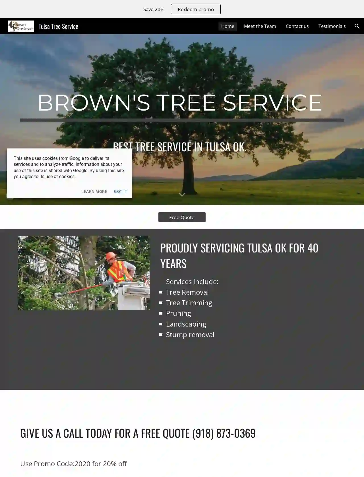 Brown's Tree Service