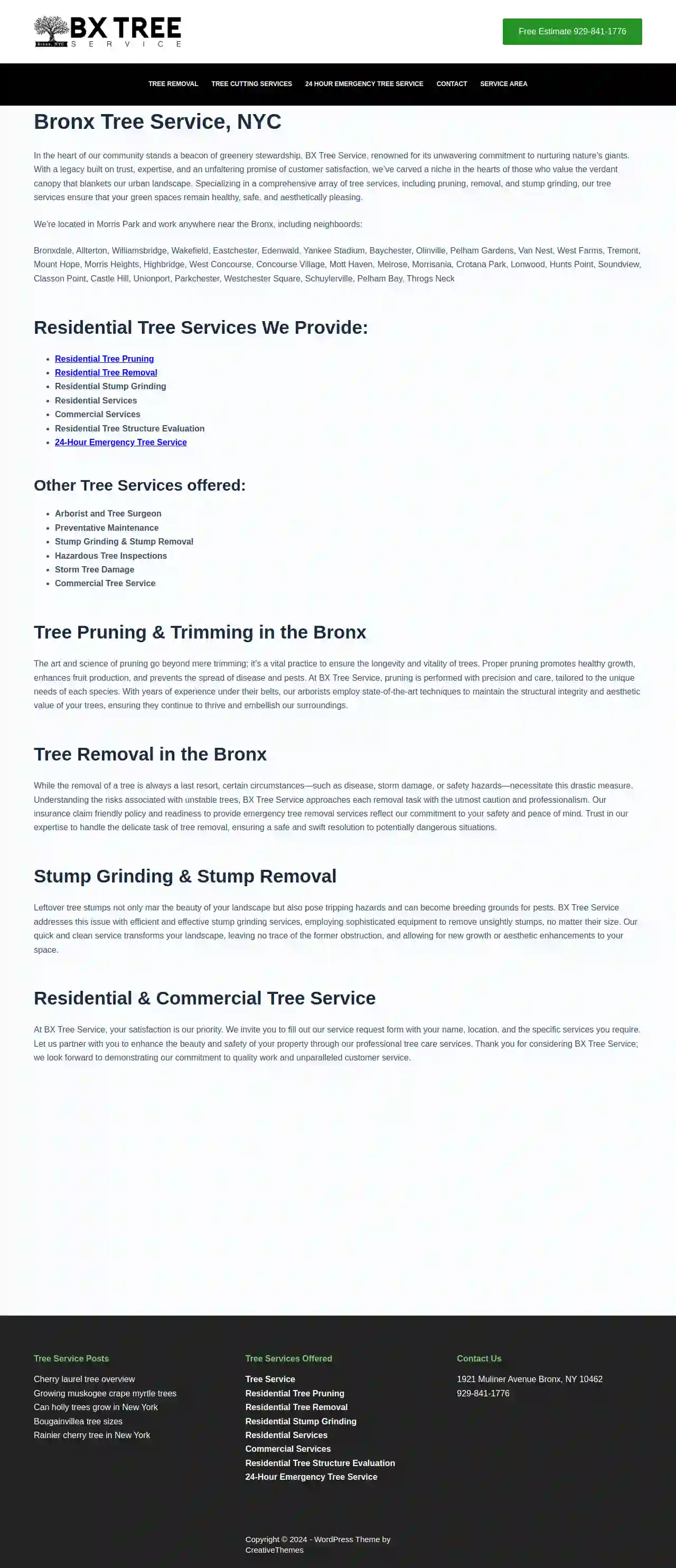 BX Tree Service