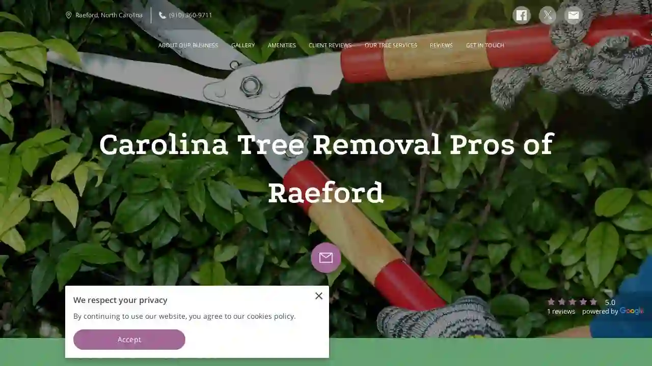 Carolina Tree Removal Pros of Raeford