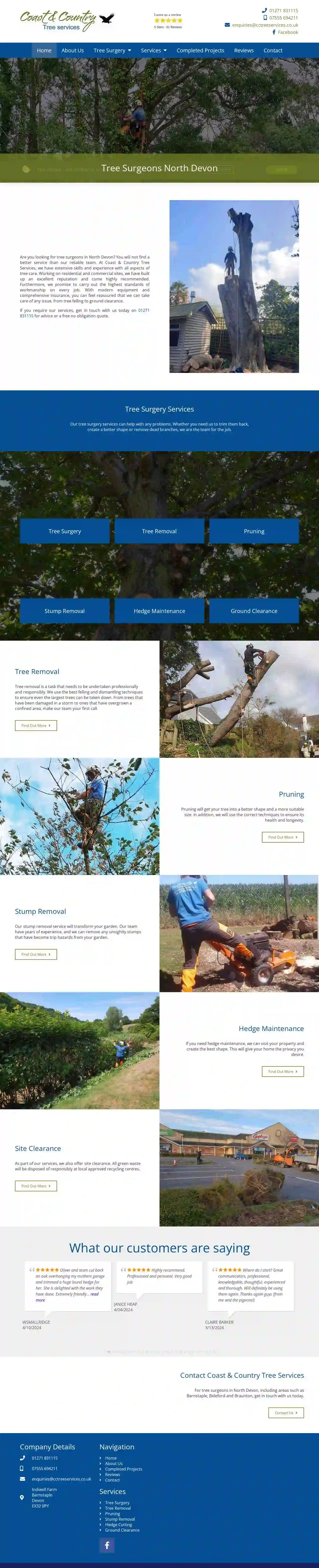 Coast & Country Tree Services