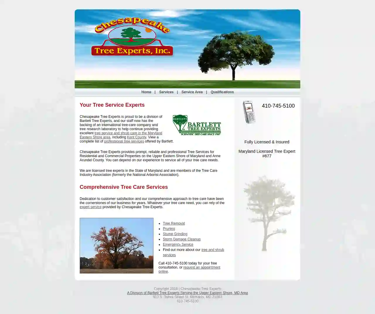 Chesapeake Tree Experts Inc