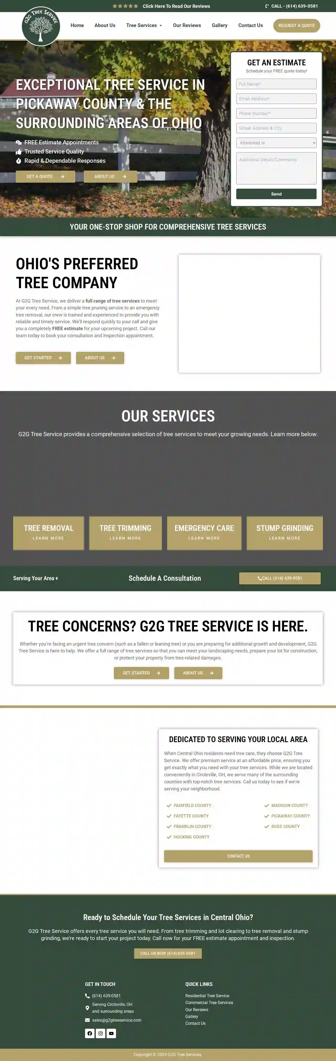 G2G Tree Service LLC