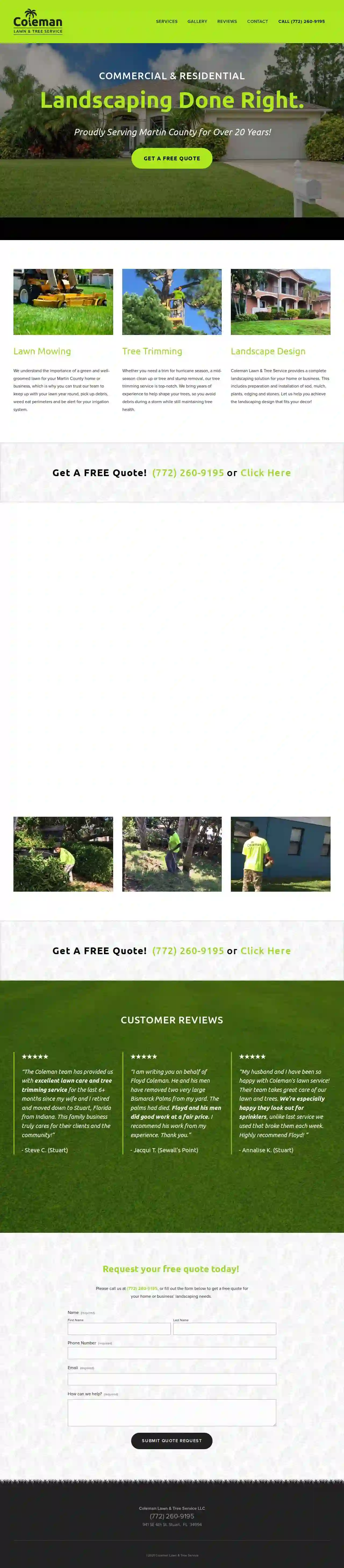 Coleman Lawn & Tree Service LLC