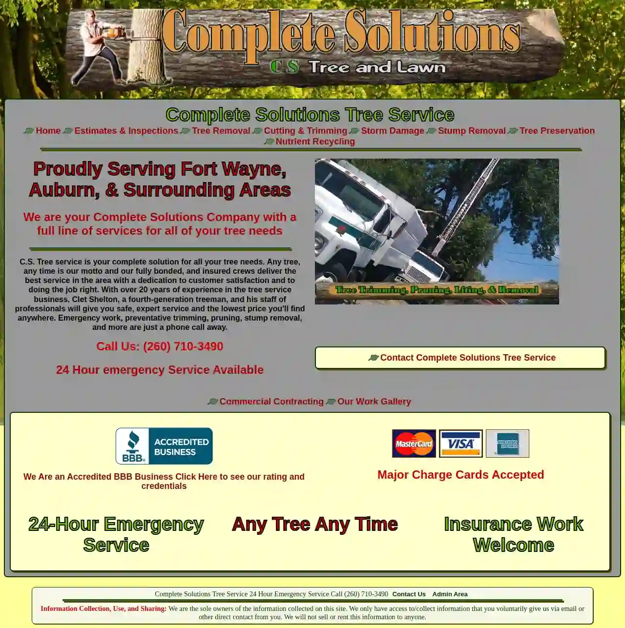 Complete Solutions Tree Service