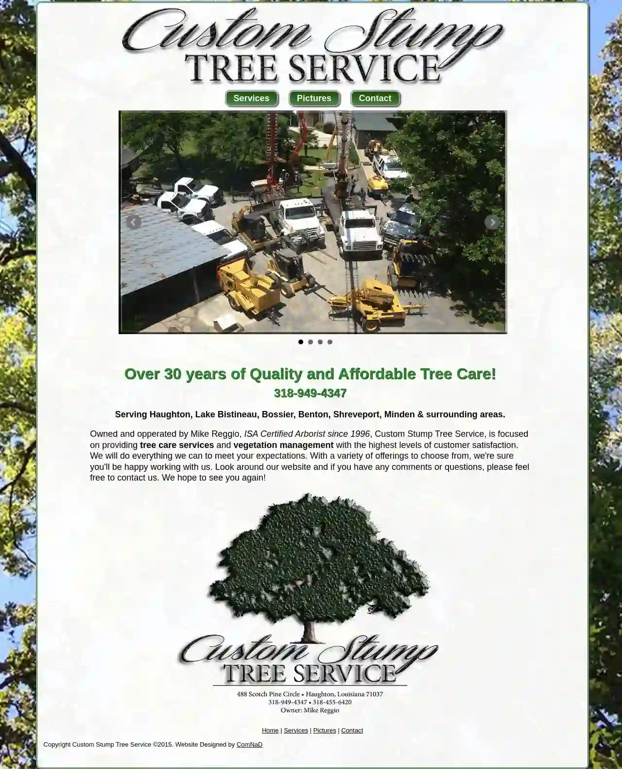 Custom Stump Tree Services