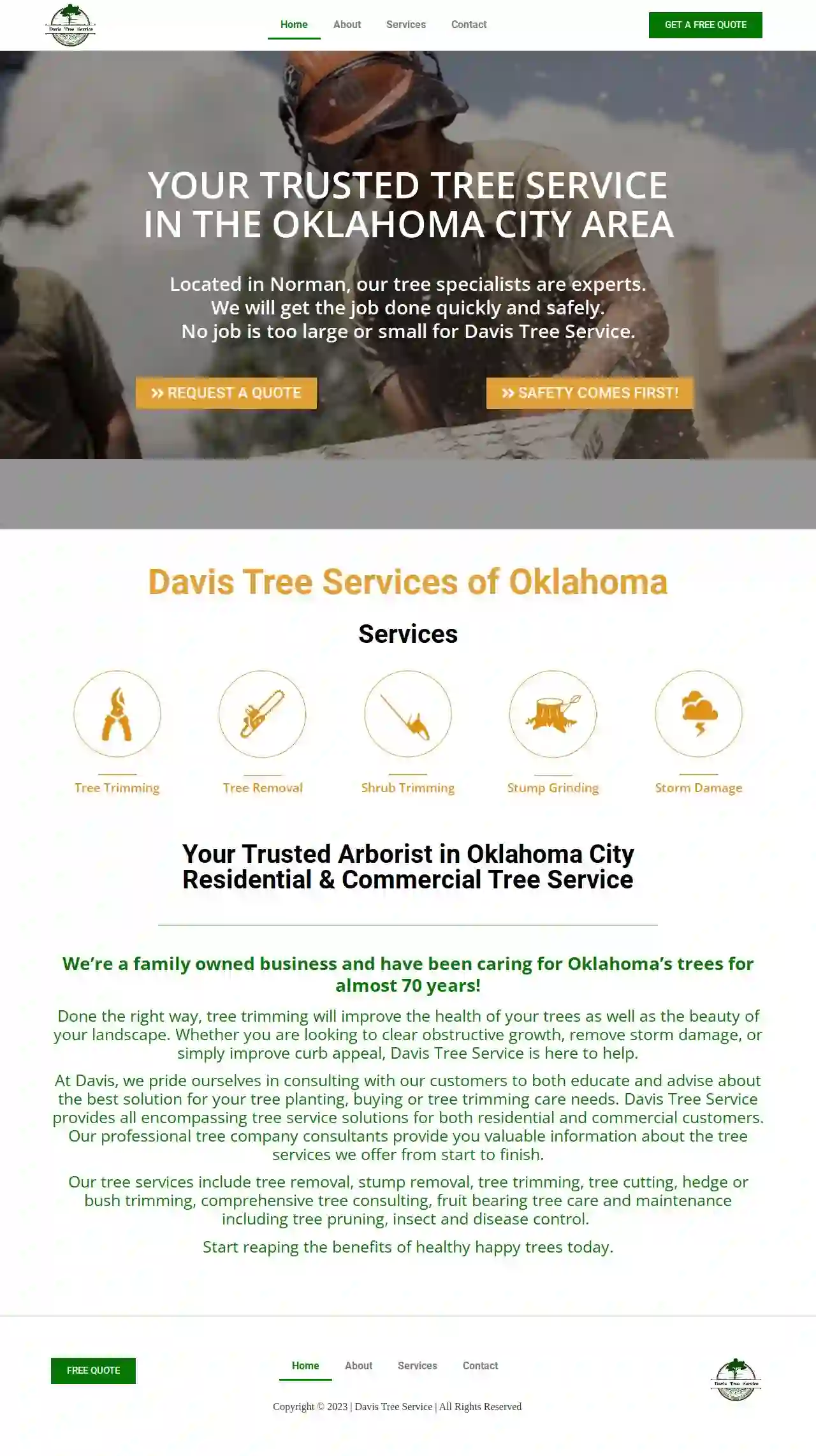 Davis Tree Service of Oklahoma