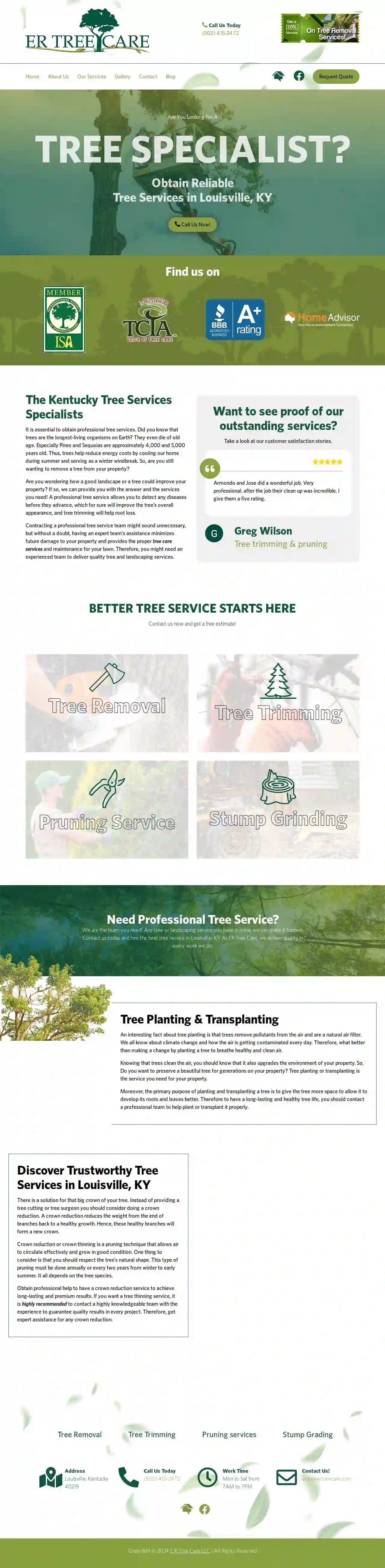 ER Tree Care, LLC