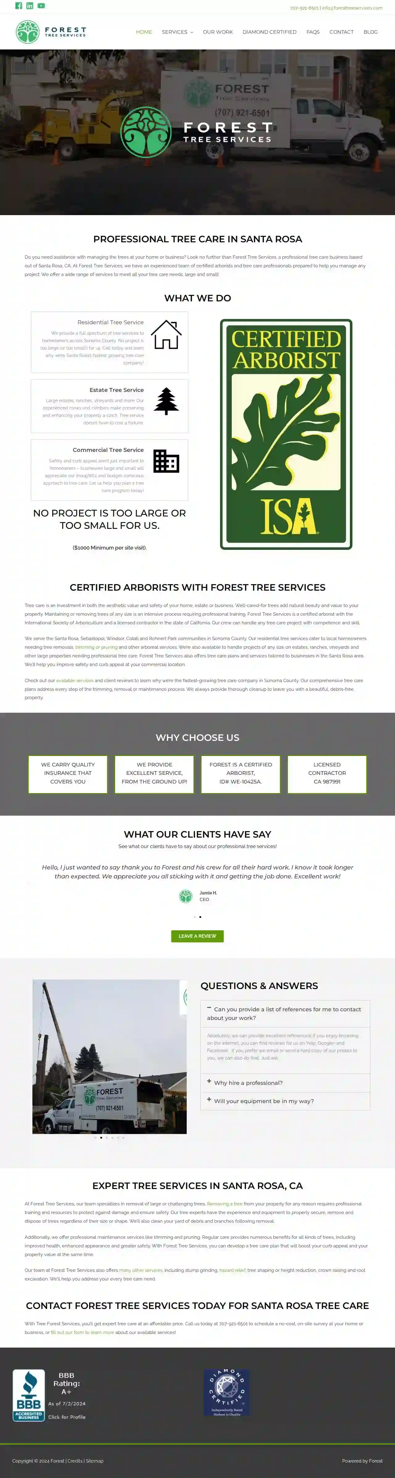 Forest Tree Services Inc.