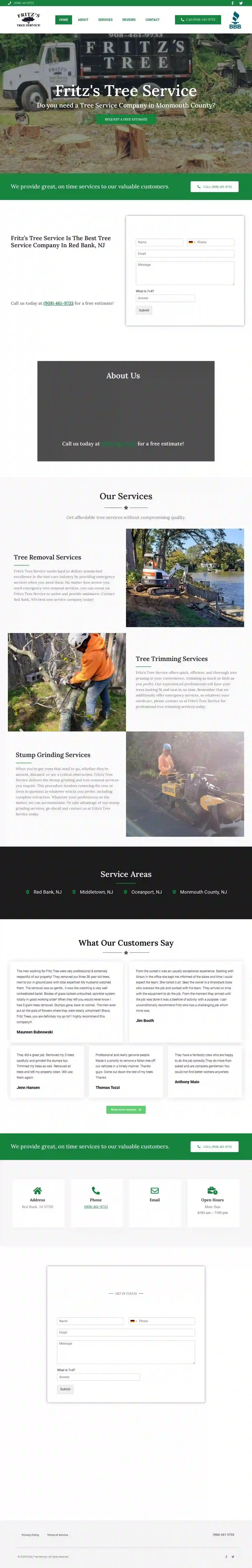 Fritz's Tree Service