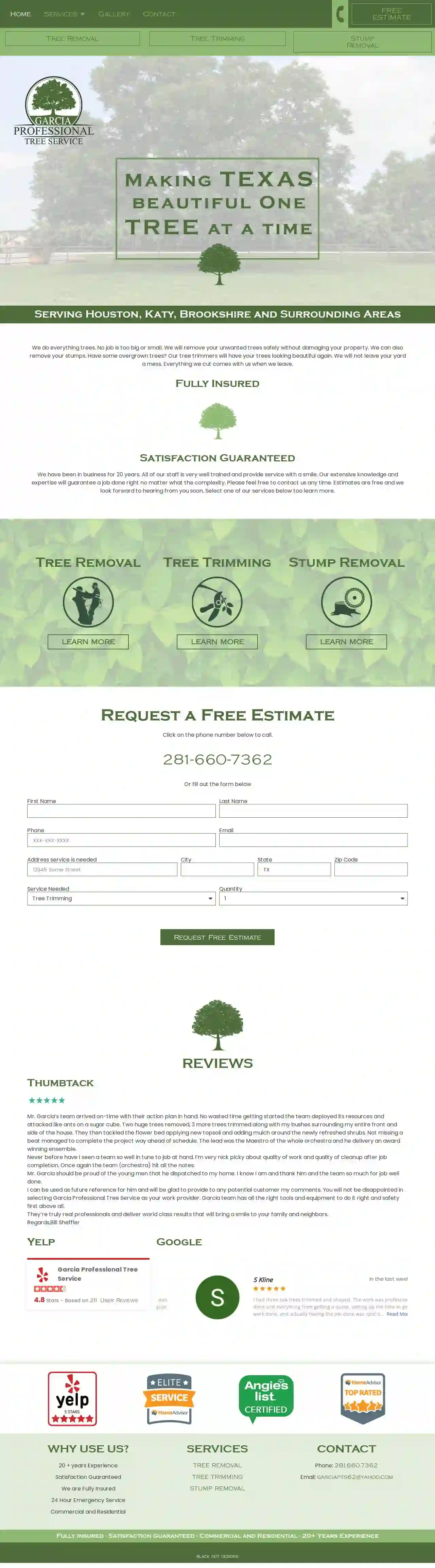 Garcia Professional Tree Service