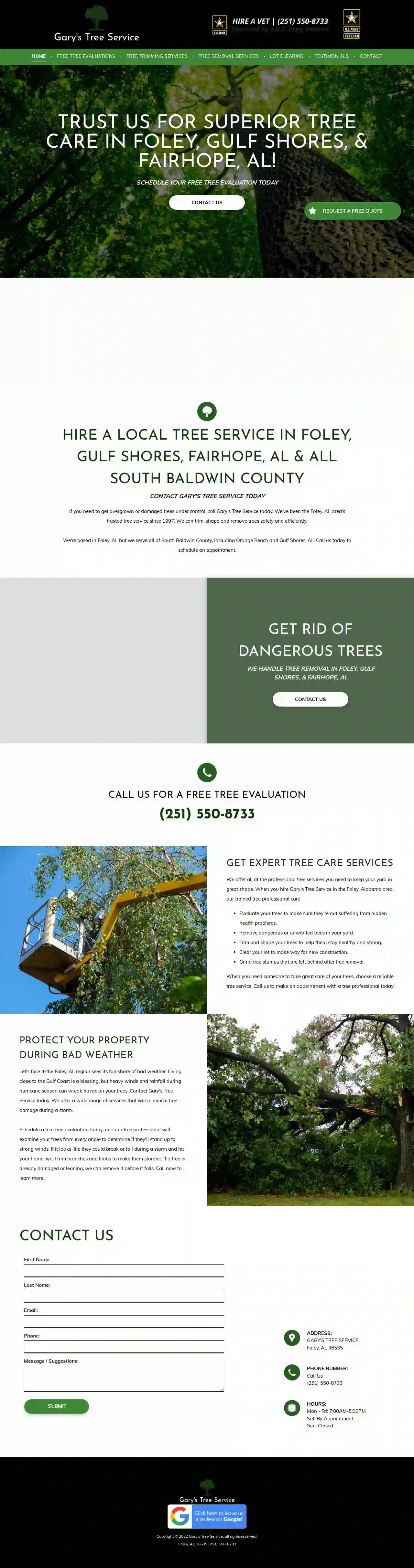 Gary's Tree Service