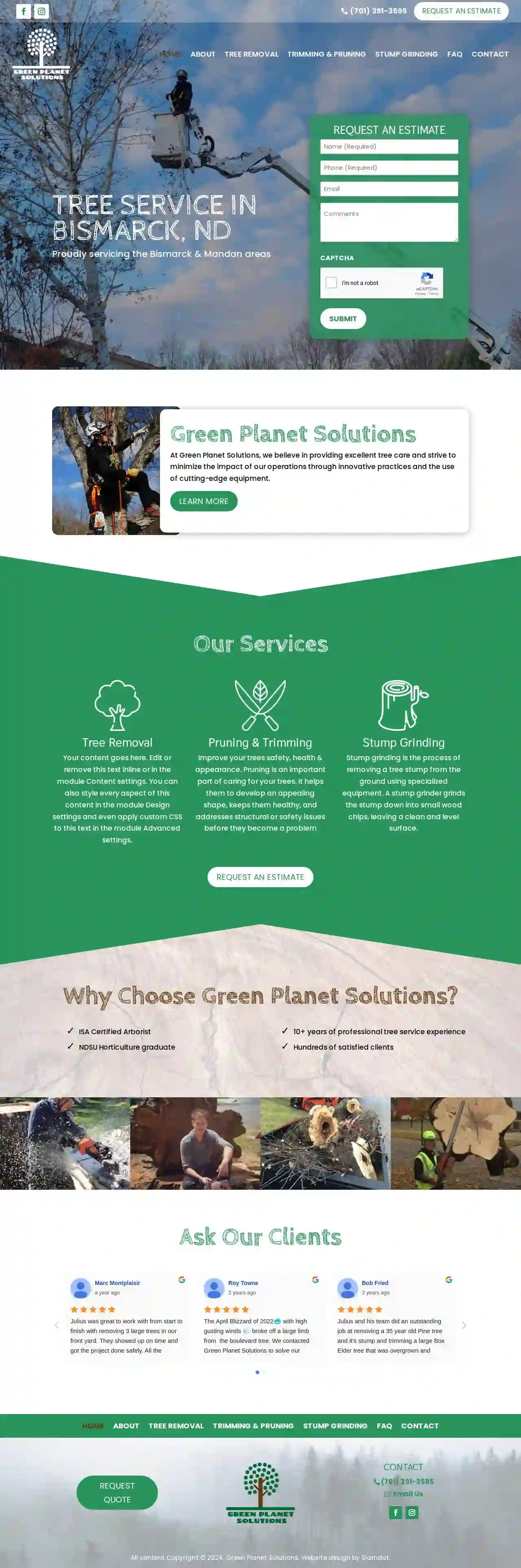 Green Planet Solutions Tree Service