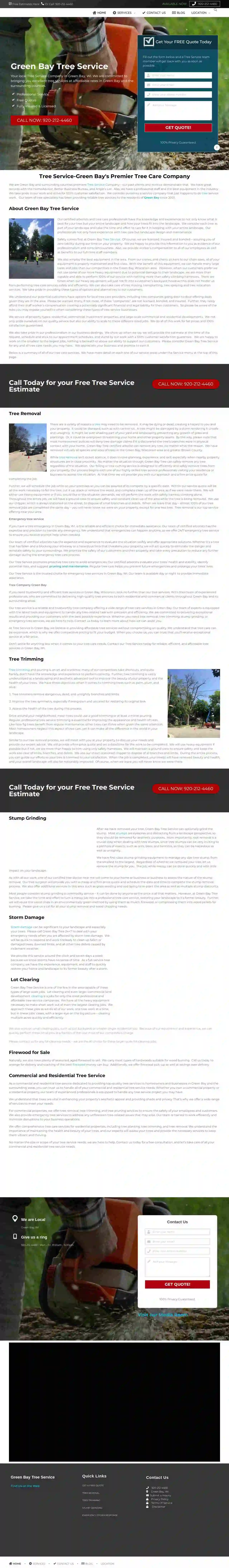 Green Bay Tree Service