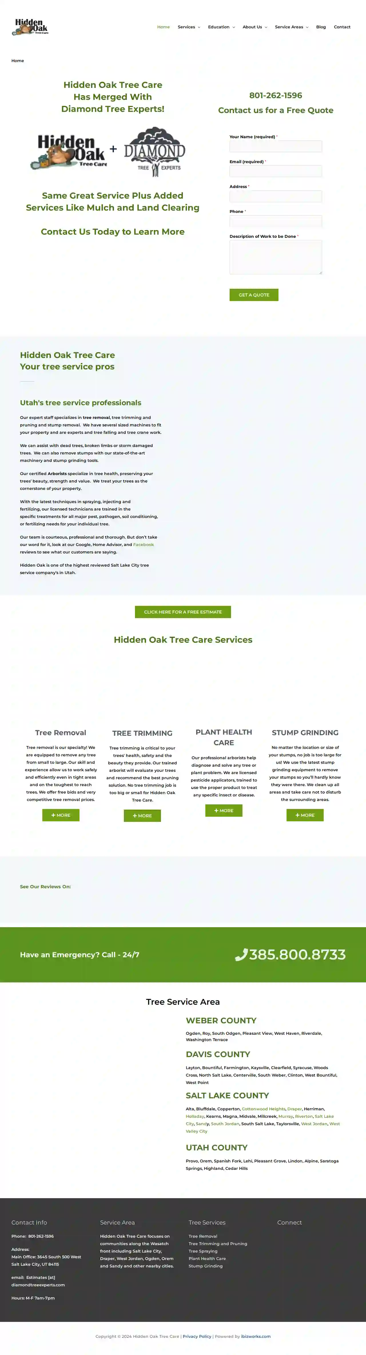 Hidden Oak Tree Care