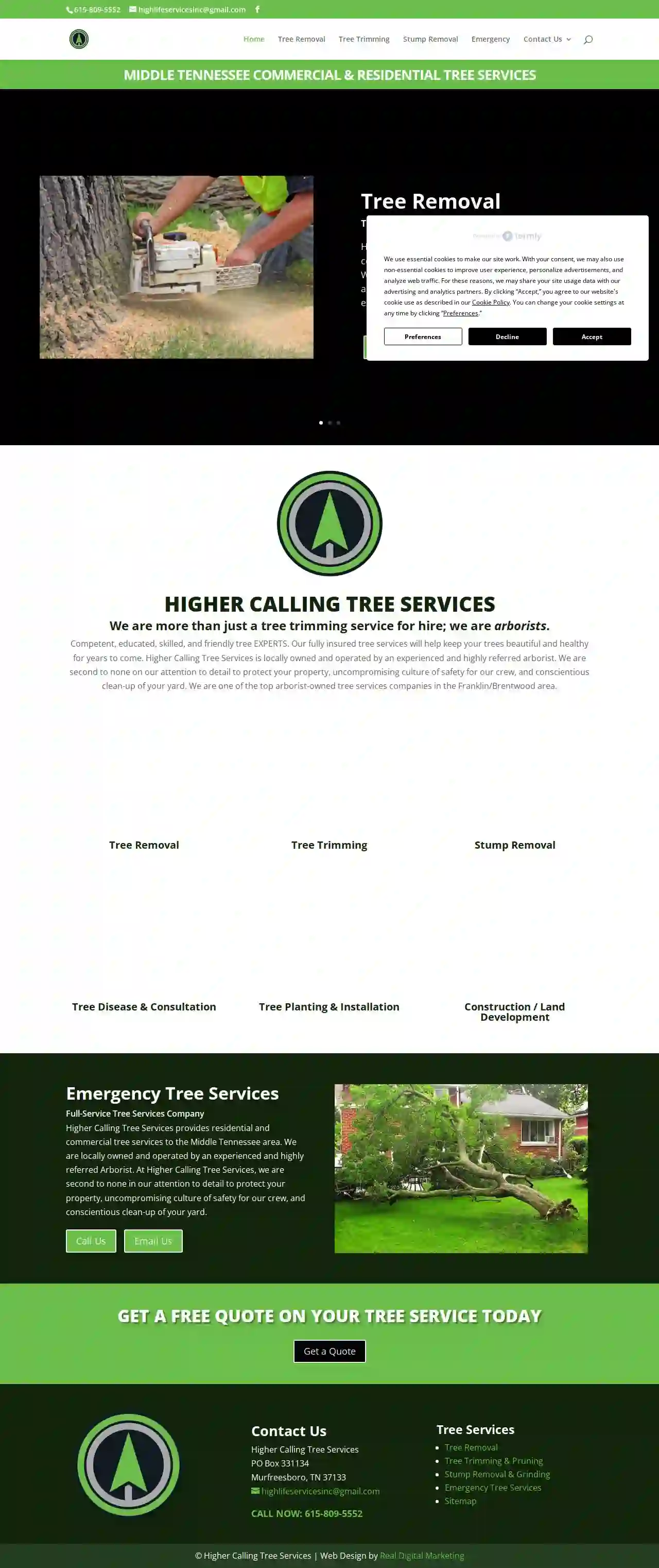 Higher Calling Tree Services