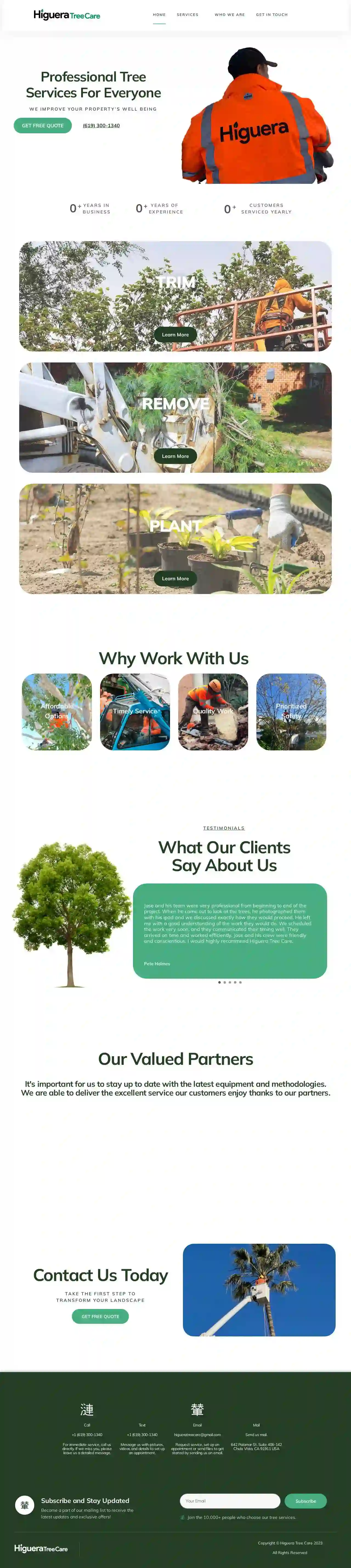 Higuera Tree Care