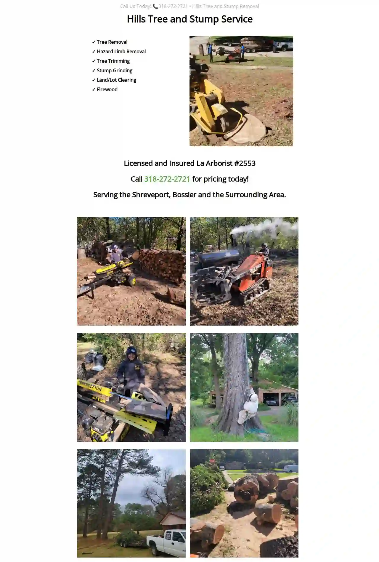 Hills Tree and Stump Service