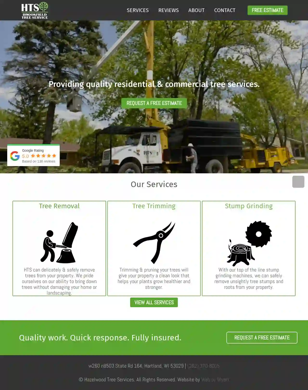 HTS Brookfield Tree Service