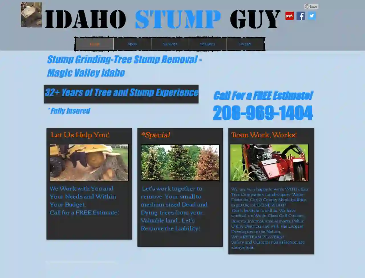 Idaho Stump Guy