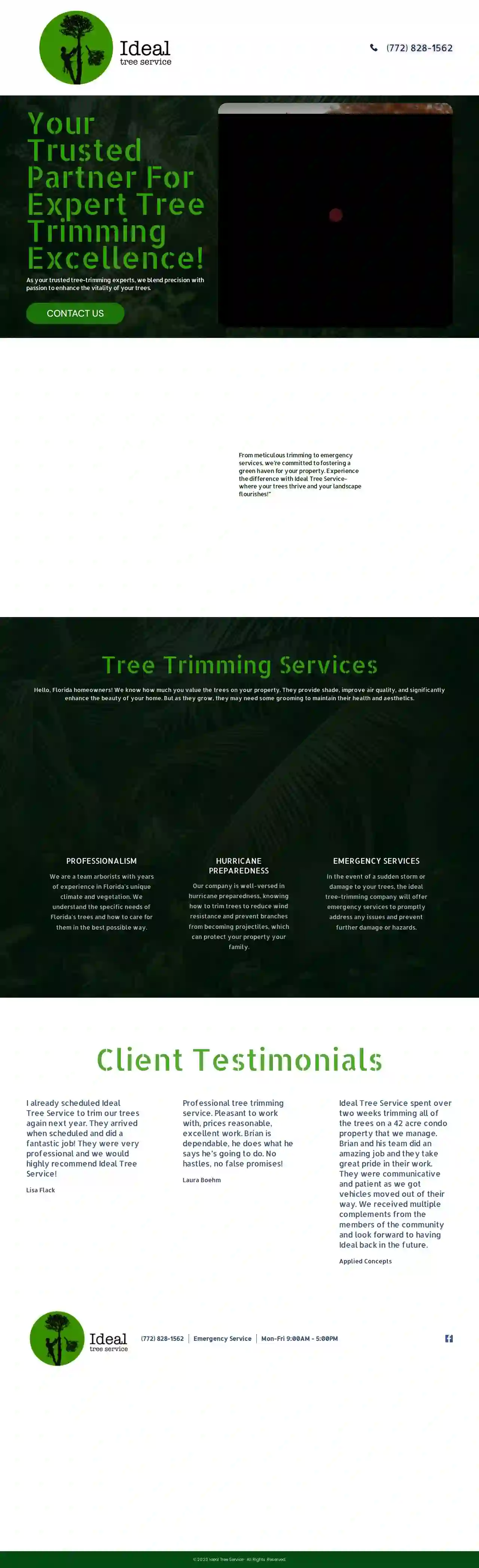 Ideal Tree Service- Martin County