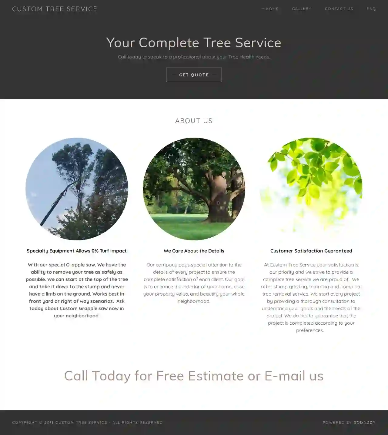 Custom Tree Service LLC.