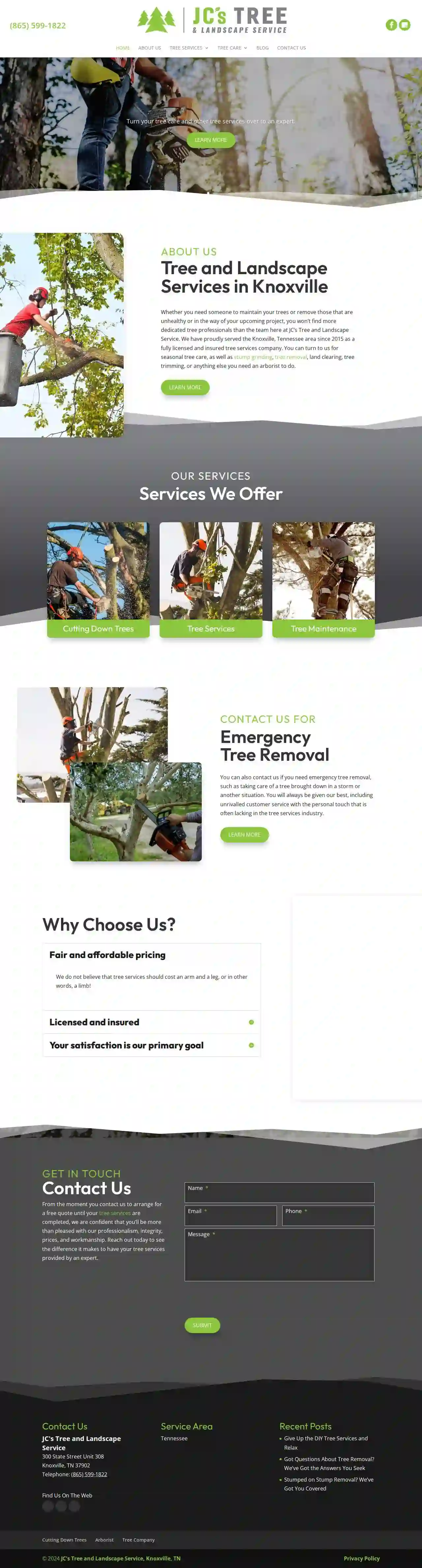 JC's Tree & Landscape Service