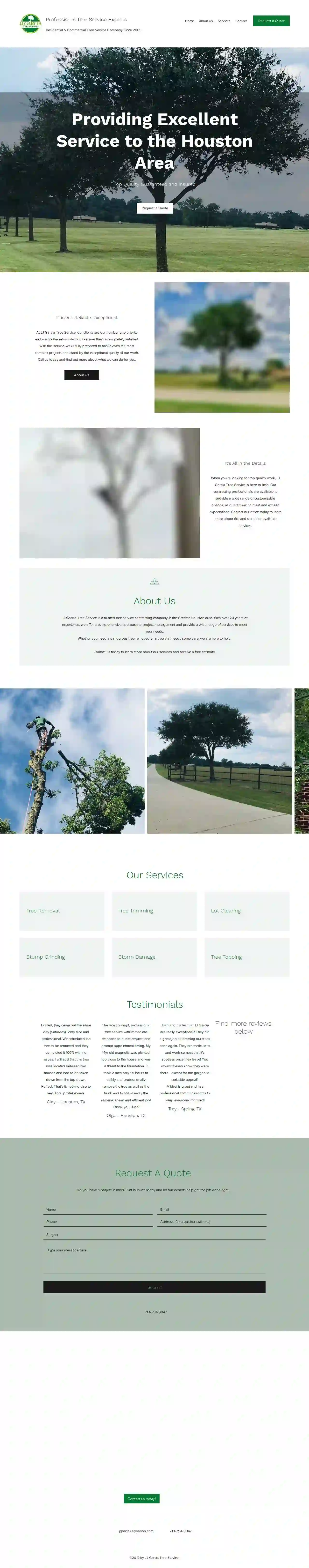 JJ Garcia Professional Tree Service