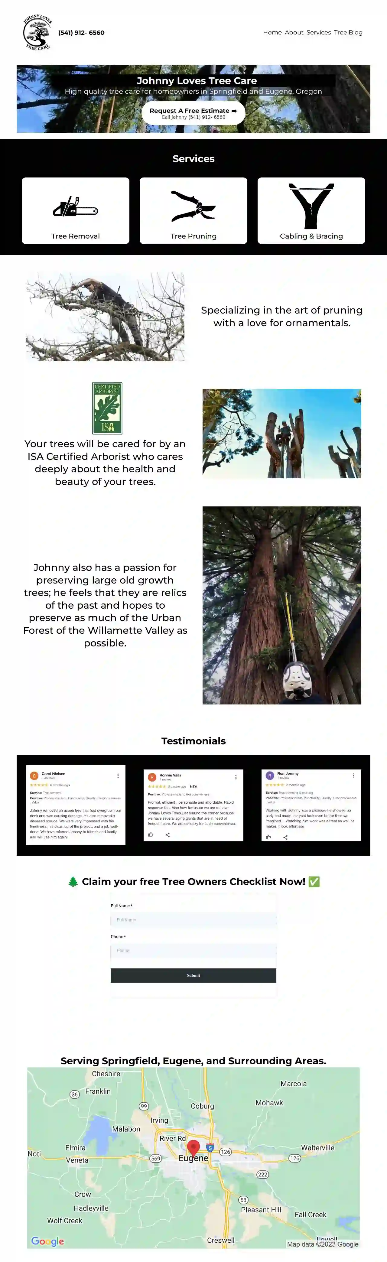 Johnny Loves Tree Care LLC