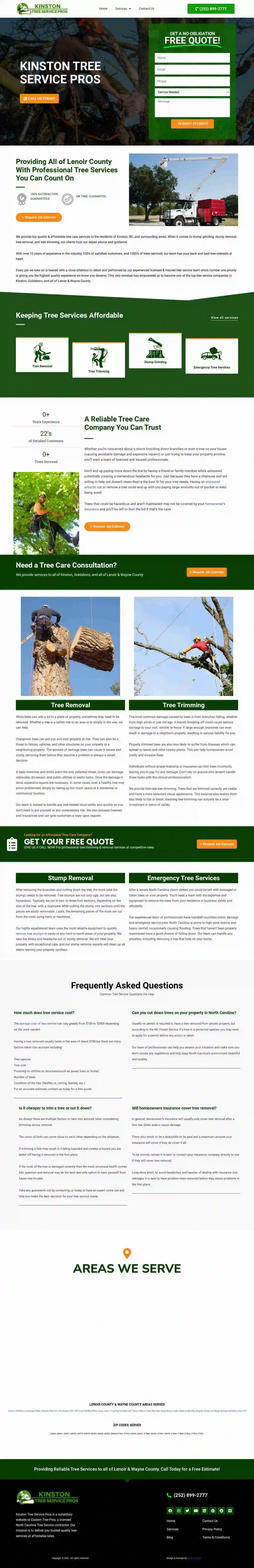 Kinston Tree Service Pros